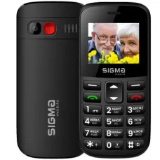 Мобільний телефон Sigma Comfort 50 EASY TYPE-C Black (4827798585214)