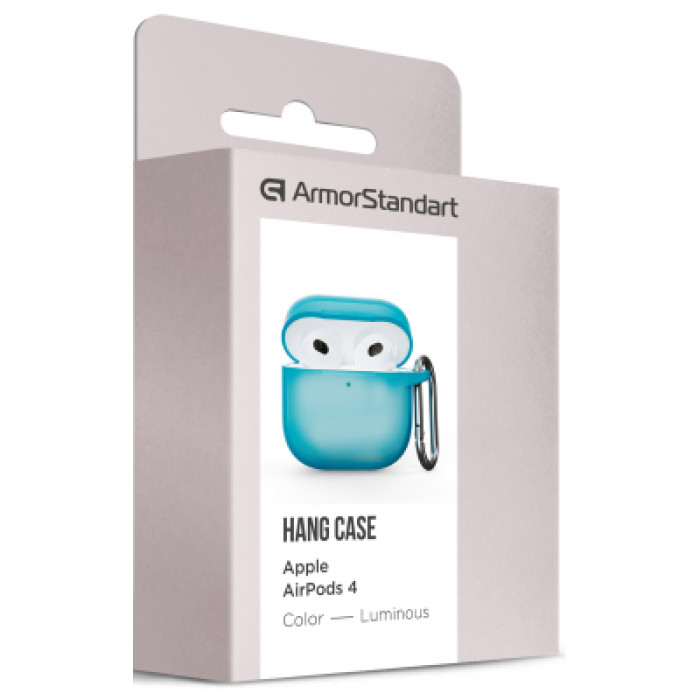 Чохол для навушників Armorstandart Hang Case для Apple AirPods 4 Luminous (ARM81285)