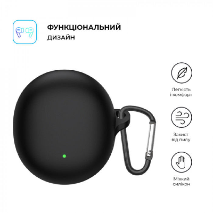 Чохол для навушників Armorstandart Hang Case для OPPO Enco Air3 Black (ARM79938)