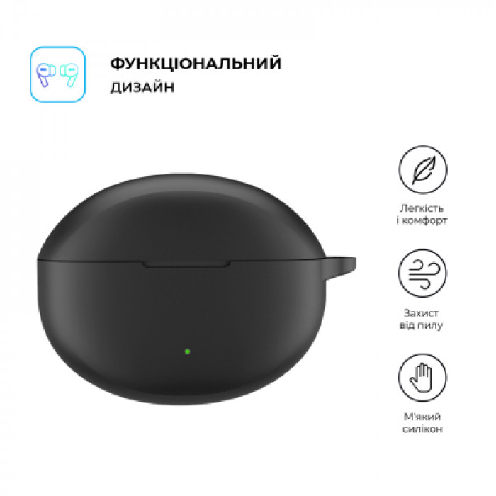 Чохол для навушників Armorstandart Hang Case для OPPO Enco Air4 Pro Black (ARM79946)