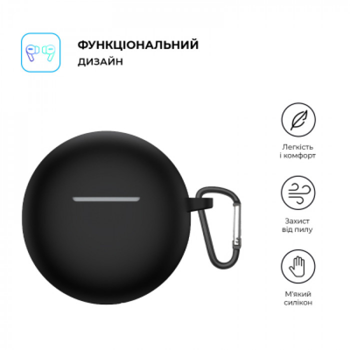 Чохол для навушників Armorstandart Hang Case для OPPO Enco Buds 2 Black (ARM71109)