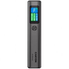 Батарея універсальна Canyon 20000mAh OnPower 230 TFT PD/130W Dark Grey (CNS-CPB230DG)