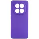 Чохол до мобільного телефона Dengos Kit Xiaomi Redmi Note 14 Pro case Carbon + glass (Purple) (DG-KM-130)