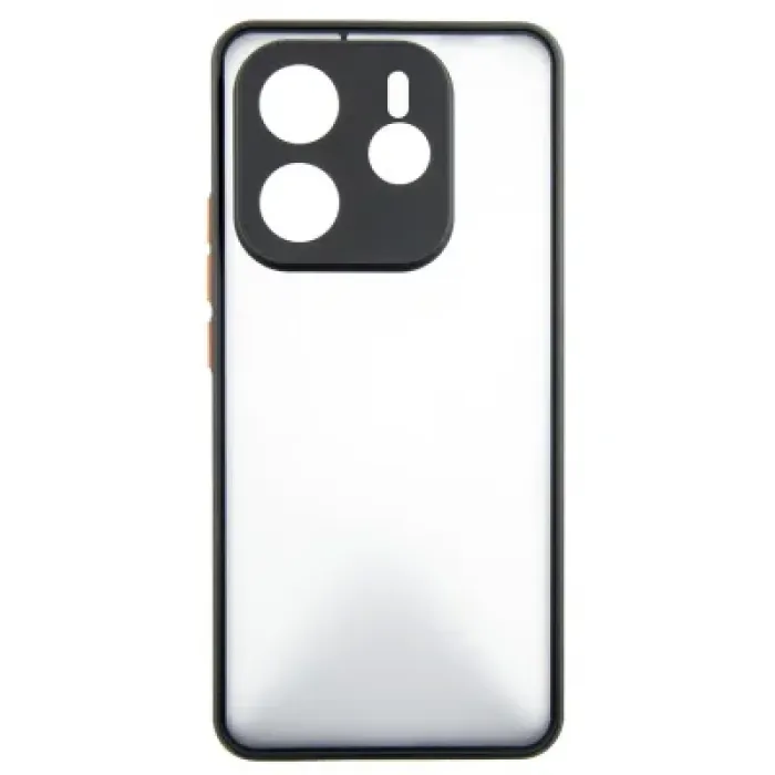 Чохол до мобільного телефона Dengos Kit Xiaomi Redmi Note 14 5G case Matte + glass (Black) (DG-KM-127)