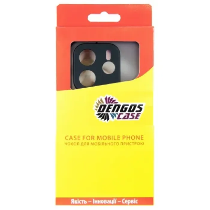 Чохол до мобільного телефона Dengos Kit Xiaomi Redmi Note 14 5G case Matte + glass (Black) (DG-KM-127)