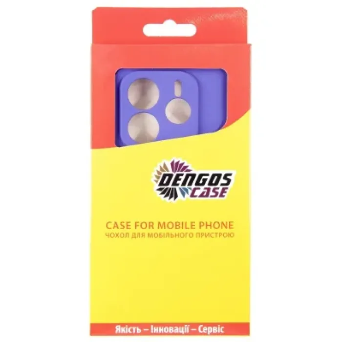 Чохол до мобільного телефона Dengos Carbon Xiaomi Redmi Note 14 (purple) (DG-TPU-CRBN-221)
