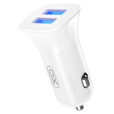 Зарядний пристрій XO CC31 2.4A/2 USB White (XO-СC31-WH)