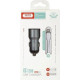 Зарядний пристрій XO TZ09 2.4A/2 USB + cable lightning Grey (XO-TZ09L-GR)