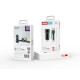 Зарядний пристрій XO TZ09 2.4A/2 USB + cable microUSB Black (XO-TZ09M-BK)