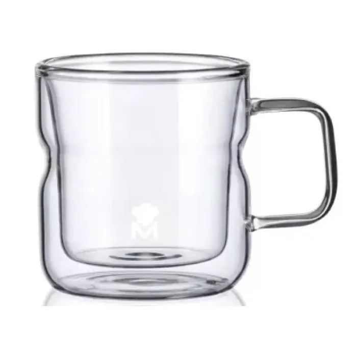 Набір чашок MasterPro Mixology з подвійними стінками 140 мл, 2 шт (BGMP-20208)