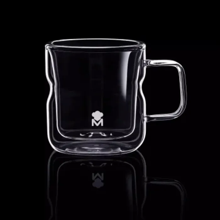 Набір чашок MasterPro Mixology з подвійними стінками 140 мл, 2 шт (BGMP-20208)