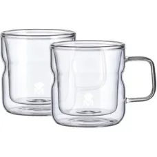 Набір чашок MasterPro Mixology з подвійними стінками 140 мл, 2 шт (BGMP-20208)