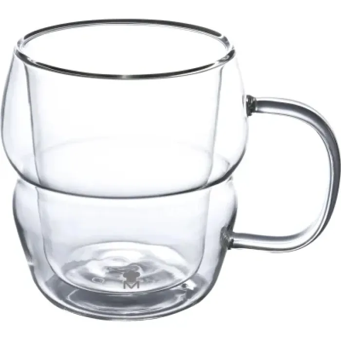 Набір чашок MasterPro Mixology з подвійними стінками 450 мл, 2 шт (BGMP-20206)