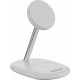 Зарядний пристрій Canyon wireless charger WCS-205 15W Qi2 2in1 White (CNS-WCS205W)