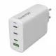 Зарядний пристрій Canyon CU140ACC GaN 150W 3xPD 1xQC EU White (CNS-CUW140ACC)
