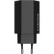 Зарядний пристрій Canyon HEXAGON 65 GaN 65W 2xPD 1xQC EU Black (CND-CHAHEX65B)