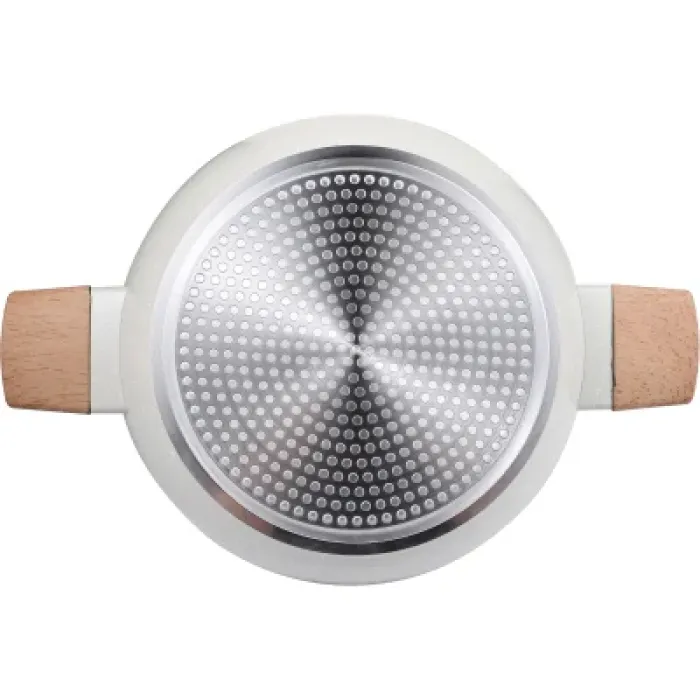 Сотейник Bergner Naturally з кришкою 28 см (BG-34747-CR)