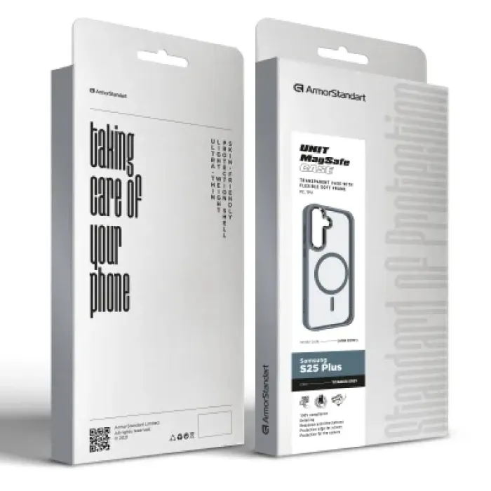 Чохол до мобільного телефона Armorstandart Unit MagSafe Samsung S25 Plus Titanium Grey (ARM83091)