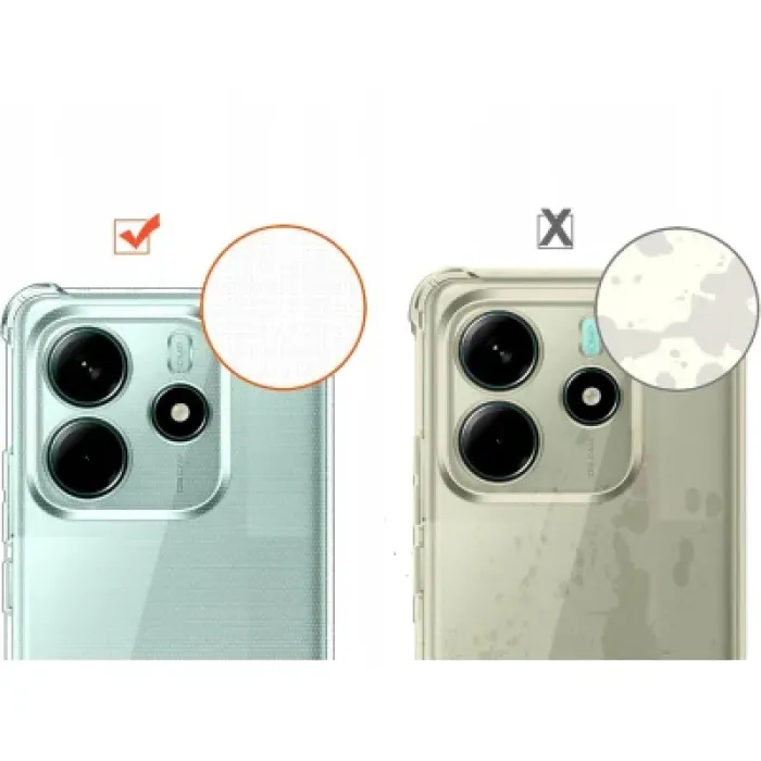 Чохол до мобільного телефона BeCover Anti-Shock Xiaomi Redmi Note 14 4G Clear (713035)