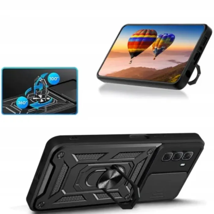 Чохол до мобільного телефона BeCover Military Infinix Hot 50 (X6720) Black (713046)