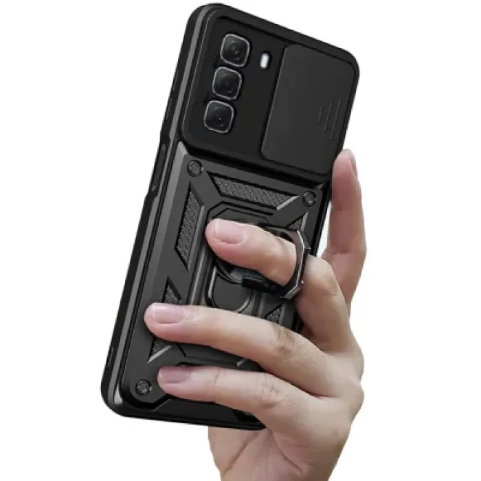Чохол до мобільного телефона BeCover Military Infinix Hot 50 (X6720) Black (713046)