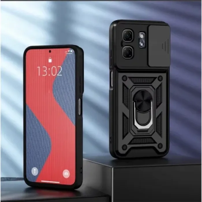 Чохол до мобільного телефона BeCover Military Infinix Hot 50i (X6531) Black (713047)
