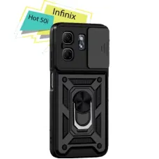 Чохол до мобільного телефона BeCover Military Infinix Hot 50i (X6531) Black (713047)