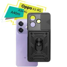 Чохол до мобільного телефона BeCover Military Oppo A3 4G / А3х 4G / A40m Black (713077)
