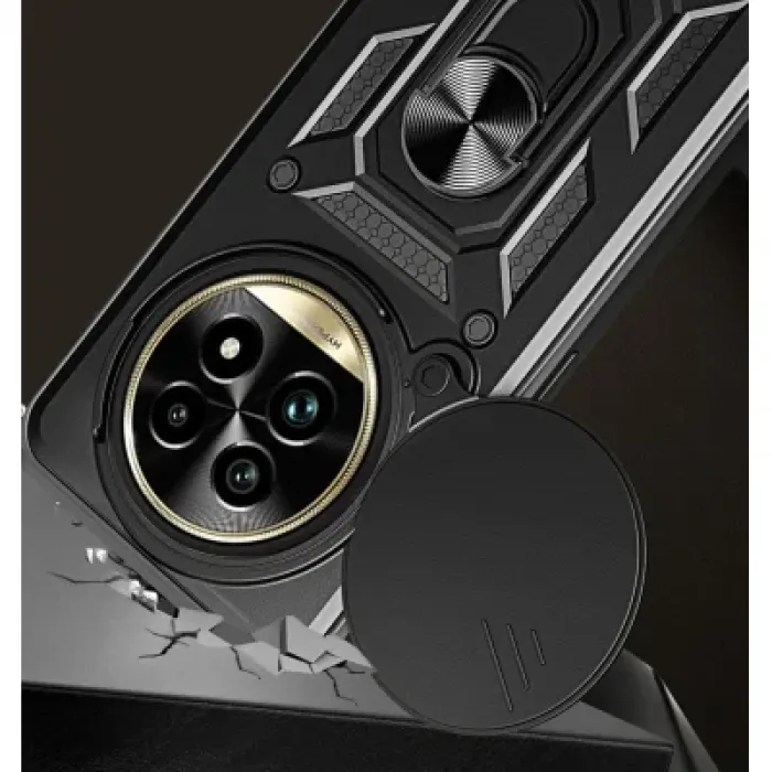 Чохол до мобільного телефона BeCover Military Realme 13 Plus 5G Black (713076)