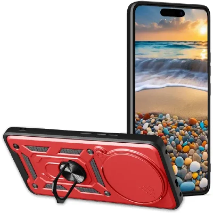 Чохол до мобільного телефона BeCover Military Xiaomi Redmi Note 14 Pro 5G Red (713096)