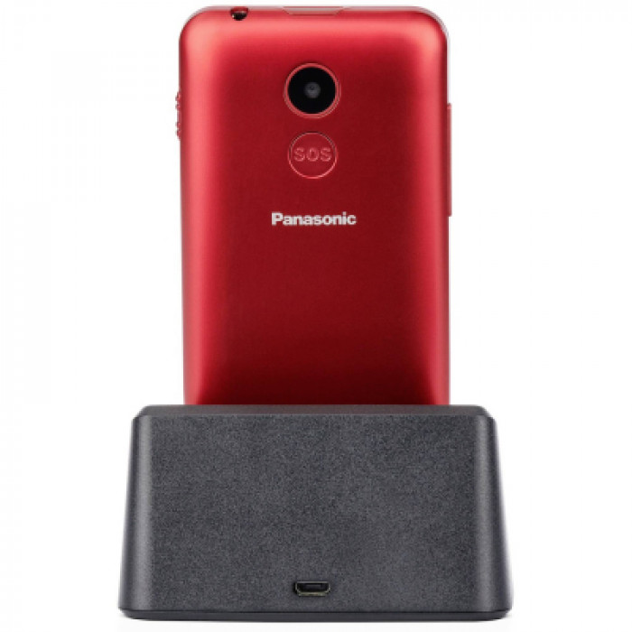 Мобільний телефон Panasonic KX-TU155 Red (KX-TU155EXRN)