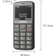 Мобільний телефон Panasonic KX-TU160 Black (KX-TU160EXB)