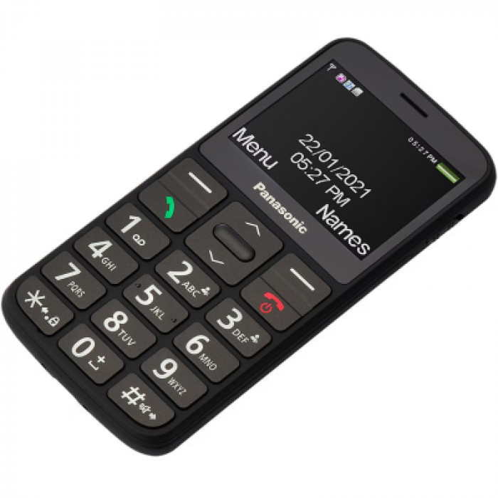 Мобільний телефон Panasonic KX-TU160 Black (KX-TU160EXB)