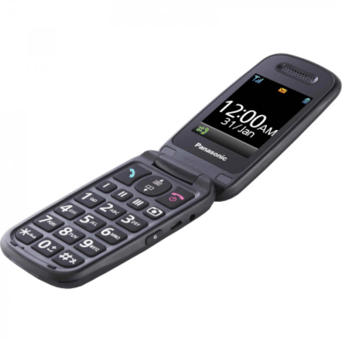 Мобільний телефон Panasonic KX-TU446 Black (KX-TU446EXB)