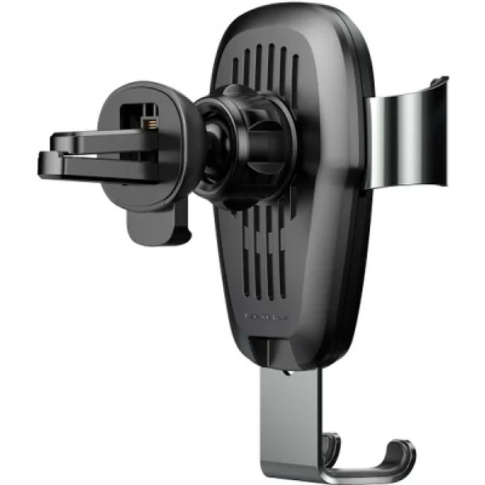Универсальный автодержатель Baseus Metal Gravity with technology Qi 10W (WXYL-B0A)
