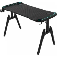 Комп'ютерний стіл GT Racer T-1444 (140x60x73) Black