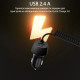 Зарядний пристрій Promate 17W USB + Lightning (voltrip-i.black)