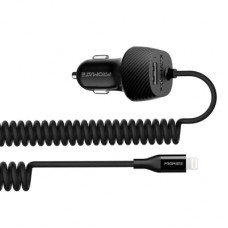 Зарядний пристрій Promate 17W USB + Lightning (voltrip-i.black)
