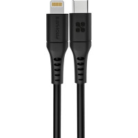 Дата кабель USB-C to Lightning 1.2m Promate (powerlink-120.black)
