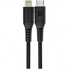 Дата кабель USB-C to Lightning 1.2m Promate (powerlink-120.black)