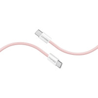 Дата кабель USB-C to USB-C 1.2m Promate (ecoline-cc120.pink)
