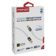 Дата кабель USB-C to USB-C 1.2m Promate (lucidline-cc120.white)