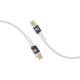 Дата кабель USB-C to USB-C 1.2m Promate (lucidline-cc120.white)