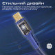 Дата кабель USB-C to USB-C 2.0m Promate (lucidline-cc200.navy)