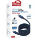Дата кабель USB-C to USB-C 1.2m Promate (springy.blue)