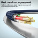 Дата кабель USB-C to USB-C 1.2m Promate (springy.blue)