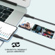 Дата кабель USB-C to Lightning 2.0m Promate (cablekit-ci)
