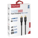 Дата кабель USB-C to USB-C 1.0m Promate (powerbolt240-1m.black)