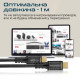 Дата кабель USB-C to USB-C 1.0m Promate (powerbolt240-1m.black)