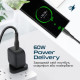 Дата кабель USB-C to USB-C 1.0m Promate (xcord-cc.black)
